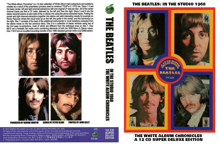 THE BEATLES – IN THE STUDIO 1968 / 12 CD's SET ! – CactusBeatles