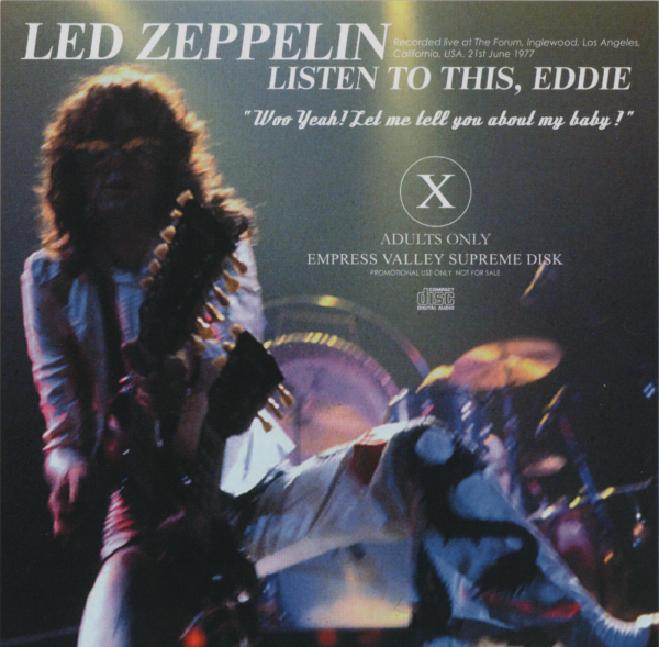 LED ZEPPELIN - LISTEN TO THIS, EDDIE / 3 CD's !