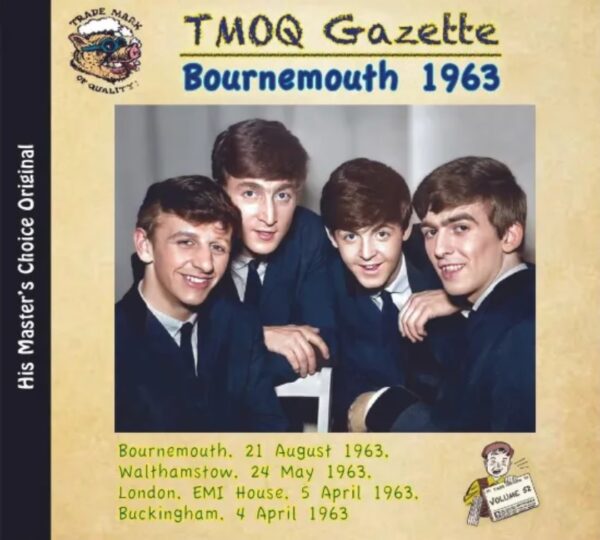 THE BEATLES - BOURNEMOUTH  1963 - TMOQ/HMC - 2 CD !