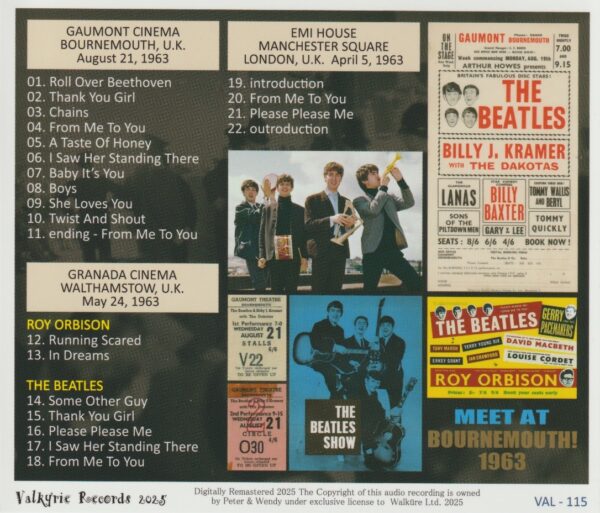 THE BEATLES - MEET AT BOURNEMOUTH ! / 1 CD ! - Image 2