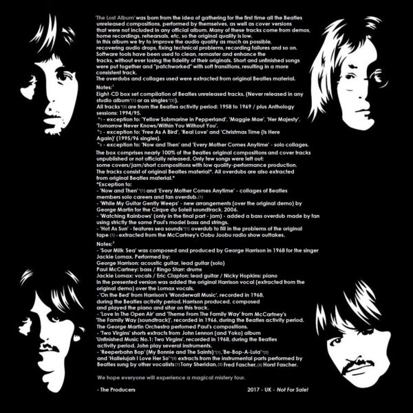 THE BEATLES - THE LOST ALBUM COMPLETE COLLECTION / 6 VOLUMES - 111 CD's !!! - Image 3