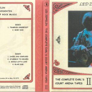 LED ZEPPELIN - EARL'S COURT ARENA TAPES #2 / 4 CD's !