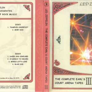 LED ZEPPELIN - EARL'S COURT ARENA TAPES #3 / 4 CD's !