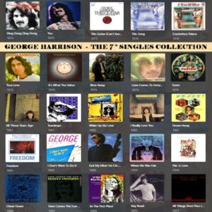 GEORGE HARRISON - THE SINGLES COLL / 4 CD's !!